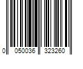 Barcode Image for UPC code 0050036323260