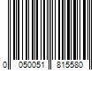 Barcode Image for UPC code 0050051815580. Product Name: Lip Smacker Princess Glam Bag Makeup Set  Lip Balm  Lip Gloss  Nail Polish  Lotion