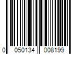 Barcode Image for UPC code 0050134008199. Product Name: Defiant Hartford Satin Nickel Bed/Bath Door Knob
