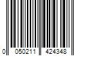 Barcode Image for UPC code 0050211424348