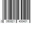 Barcode Image for UPC code 0050821430401. Product Name: Adidas Unisex Freak Max 2.0 Football Glove  Adult