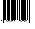 Barcode Image for UPC code 0050875002500. Product Name: Black+Decker 4-Slice Toaster, One Size, Black
