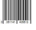 Barcode Image for UPC code 0051141405513. Product Name: 3M 3-2/3 in. x 9 in. 1500 Grit Sandpaper (10 Sheets-Pack)