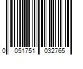 Barcode Image for UPC code 0051751032765. Product Name: Werner PT7400 8-ft Fiberglass Type 1a- 300-lb Load Capacity Platform Step Ladder Stainless Steel in Orange | PT7406-4C