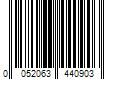 Barcode Image for UPC code 0052063440903. Product Name: NDS PVC Sewer and Drain 90 Degree Long-Turn Street Elbow, 4 in. Hub X Spt | L41P0ST