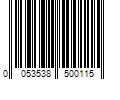 Barcode Image for UPC code 0053538500115. Product Name: SteelWorks 1/8" x 36" Round Cold Rolled Key Stock