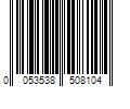Barcode Image for UPC code 0053538508104. Product Name: SteelWorks 1/2" x 1/8" x 36" Steel Angle Stock