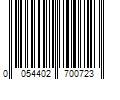 Barcode Image for UPC code 0054402700723