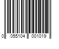 Barcode Image for UPC code 0055104001019