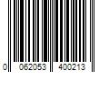 Barcode Image for UPC code 0062053400213