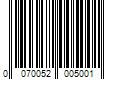 Barcode Image for UPC code 0070052005001
