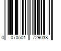 Barcode Image for UPC code 0070501729038. Product Name: Johnson & Johnson Neutrogena Rainbath Shower and Bath Gel  Pear and Green Tea  16 fl. oz