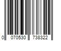 Barcode Image for UPC code 0070530738322