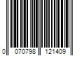 Barcode Image for UPC code 0070798121409. Product Name: DAP Fast 'N Final 8-oz Interior/Exterior White Spackling | 12140