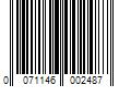 Barcode Image for UPC code 0071146002487. Product Name: Calbee Green Pea Crisps  Black Pepper  3.3 Oz.