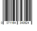 Barcode Image for UPC code 0071164343524. Product Name: Inspired Beauty Brands  Inc. Hask Blonde Care Shine Enhancing & Repairing Daily Conditioner  Argan Oil  Floral Scent  12 fl oz