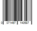 Barcode Image for UPC code 0071497143587. Product Name: Wooster 4-3/4 in. Bravo Stainer Bristle Brush