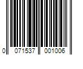 Barcode Image for UPC code 0071537001006. Product Name: Polar Seltzer Water Variety Pack (12 fl. oz, 24 pk.)