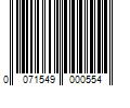 Barcode Image for UPC code 0071549000554. Product Name: Scotts 1 Gal Ortho GroundClear Year Long Vegetation Killer RTU Wand