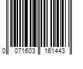 Barcode Image for UPC code 0071603161443