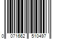 Barcode Image for UPC code 0071662510497