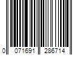 Barcode Image for UPC code 0071691286714. Product Name: Rubbermaid 2867-RDWHT Ice Cube Tray, Plastic, White