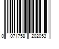 Barcode Image for UPC code 0071758202053