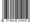 Barcode Image for UPC code 0071924214019. Product Name: Mobil 1 Cartridge Motorcycle Oil Filter