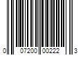 Barcode Image for UPC code 007200002223. Product Name: Beck/Arnley BeckArnley 072-2223 Wheel Cylinder