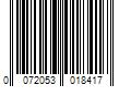 Barcode Image for UPC code 0072053018417. Product Name: Gates Corporation Gates B140 Hi-Power II V-Belt