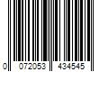 Barcode Image for UPC code 0072053434545. Product Name: Gates Premium OE Micro-V Belt - Fan, Alternator and Air Conditioning
