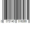 Barcode Image for UPC code 0072140016265
