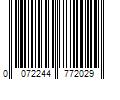 Barcode Image for UPC code 0072244772029