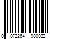Barcode Image for UPC code 0072264980022. Product Name: MidWest Quality Gloves, Inc. Small/Medium Yellow Nitrile Dipped Nylon Blend Gloves, (1-Pair) | 98-SM