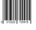 Barcode Image for UPC code 0072320700915. Product Name: Meiji America Inc. Valuelink Hello Panda 7oz