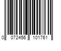 Barcode Image for UPC code 0072456101761. Product Name: DII Gray and Off-white 50-in x 60-in Throw | CAMZ10176