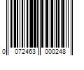 Barcode Image for UPC code 0072463000248
