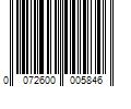 Barcode Image for UPC code 0072600005846. Product Name: Herr Foods Inc. Herr s Bite Size Dippers Tortilla Chips  12 oz