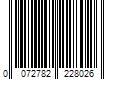 Barcode Image for UPC code 0072782228026