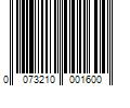 Barcode Image for UPC code 0073210001600