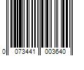 Barcode Image for UPC code 0073441003640. Product Name: Pacific Handy Cutter  Inc PHC  PHCDFC364  Pacific Disposable Film Cutter  1 Each  Yellow