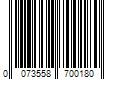 Barcode Image for UPC code 0073558700180