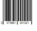 Barcode Image for UPC code 0073561001021. Product Name: Miracle-Gro 4.25 lb. Water Soluble All Purpose Plant Food (24-8-16)