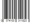 Barcode Image for UPC code 0074100311823