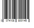 Barcode Image for UPC code 0074108800145. Product Name: Conair Bru Conair Styling - 5-1/2  Diamond Sharpened Shears and Comb