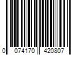 Barcode Image for UPC code 0074170420807