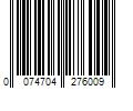 Barcode Image for UPC code 0074704276009. Product Name: MURRAY S - Beeswax Braiding Gel FIRM HOLD