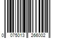 Barcode Image for UPC code 0075013266002