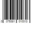 Barcode Image for UPC code 0075381010313. Product Name: ClosetMaid 36 in. W x 12 in. D White Steel Wire Closet Shelf