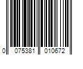 Barcode Image for UPC code 0075381010672. Product Name: ClosetMaid 16 In. Shelf & Rod Wire Closet Corner Shelf Kit  White 2106700